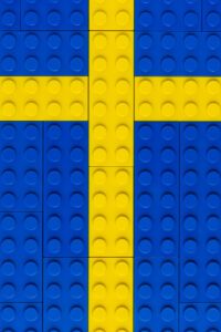 lego blocks in the shape of a cross